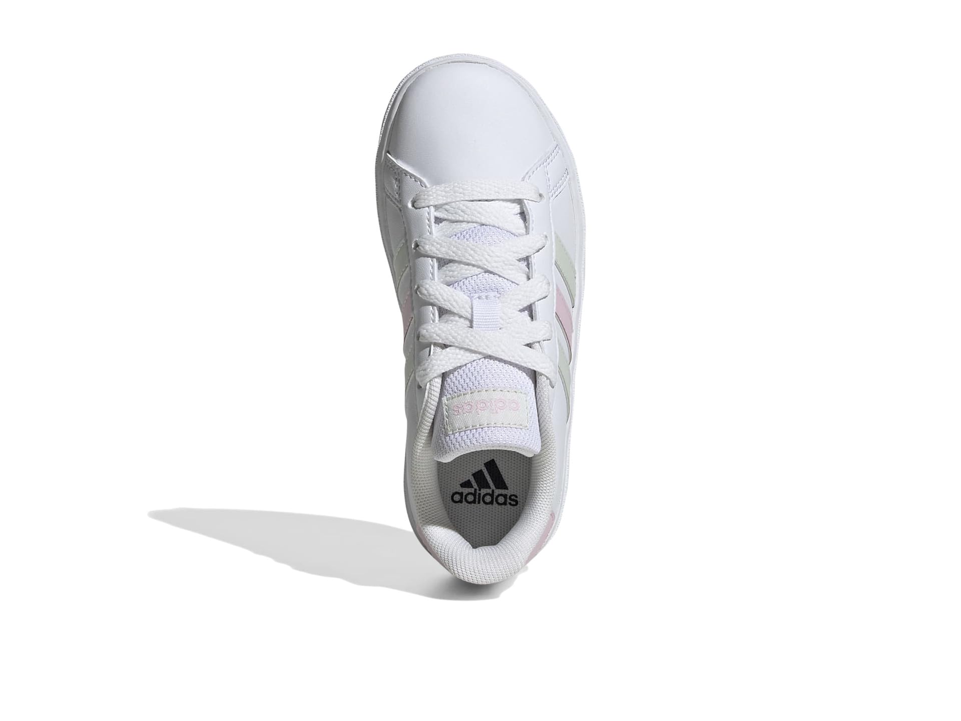 Grand Court Lifestyle Tennis Lace-Up Shoes (Big Kid) - Галерея 2