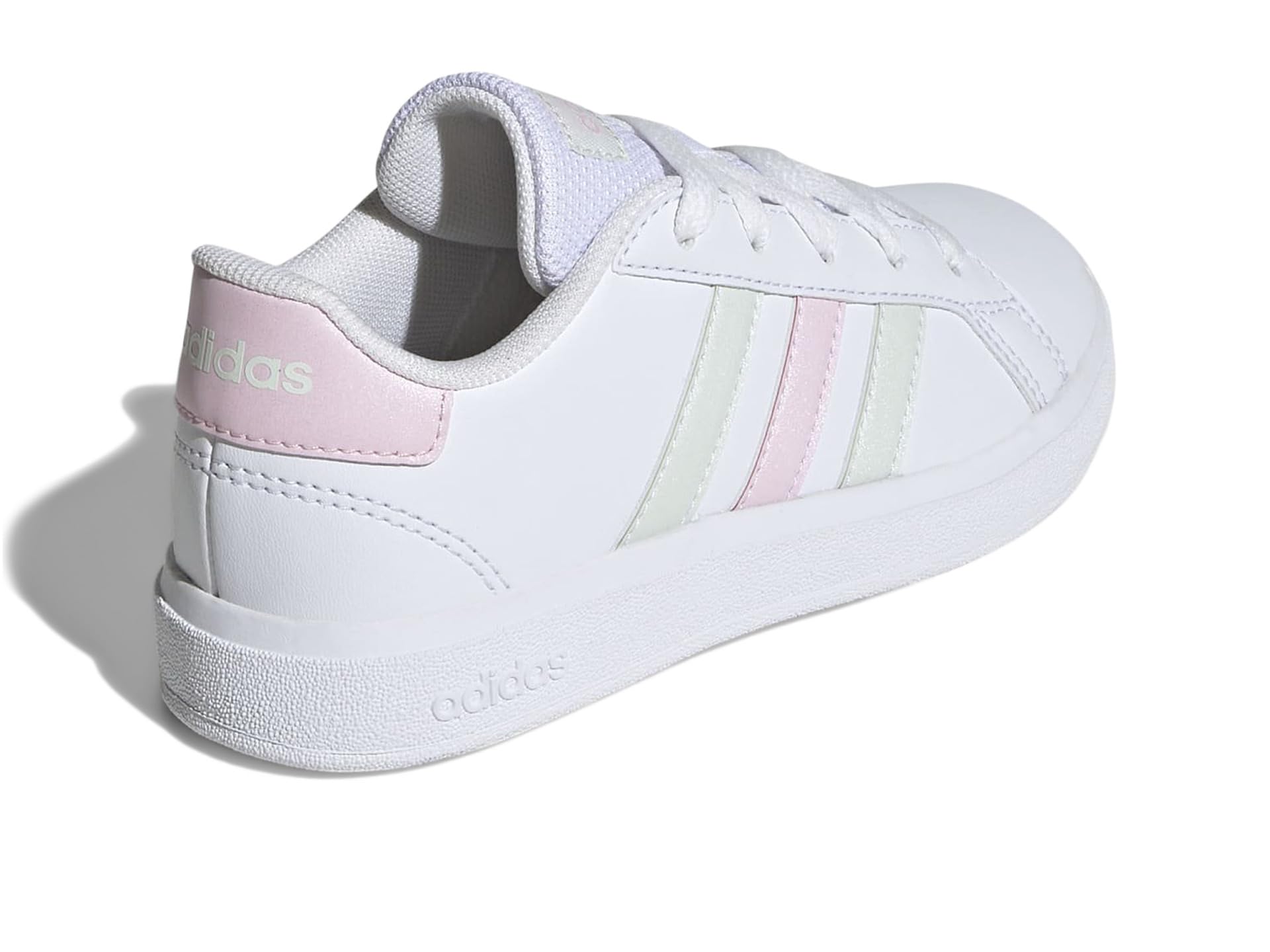 Grand Court Lifestyle Tennis Lace-Up Shoes (Big Kid) - Галерея 5