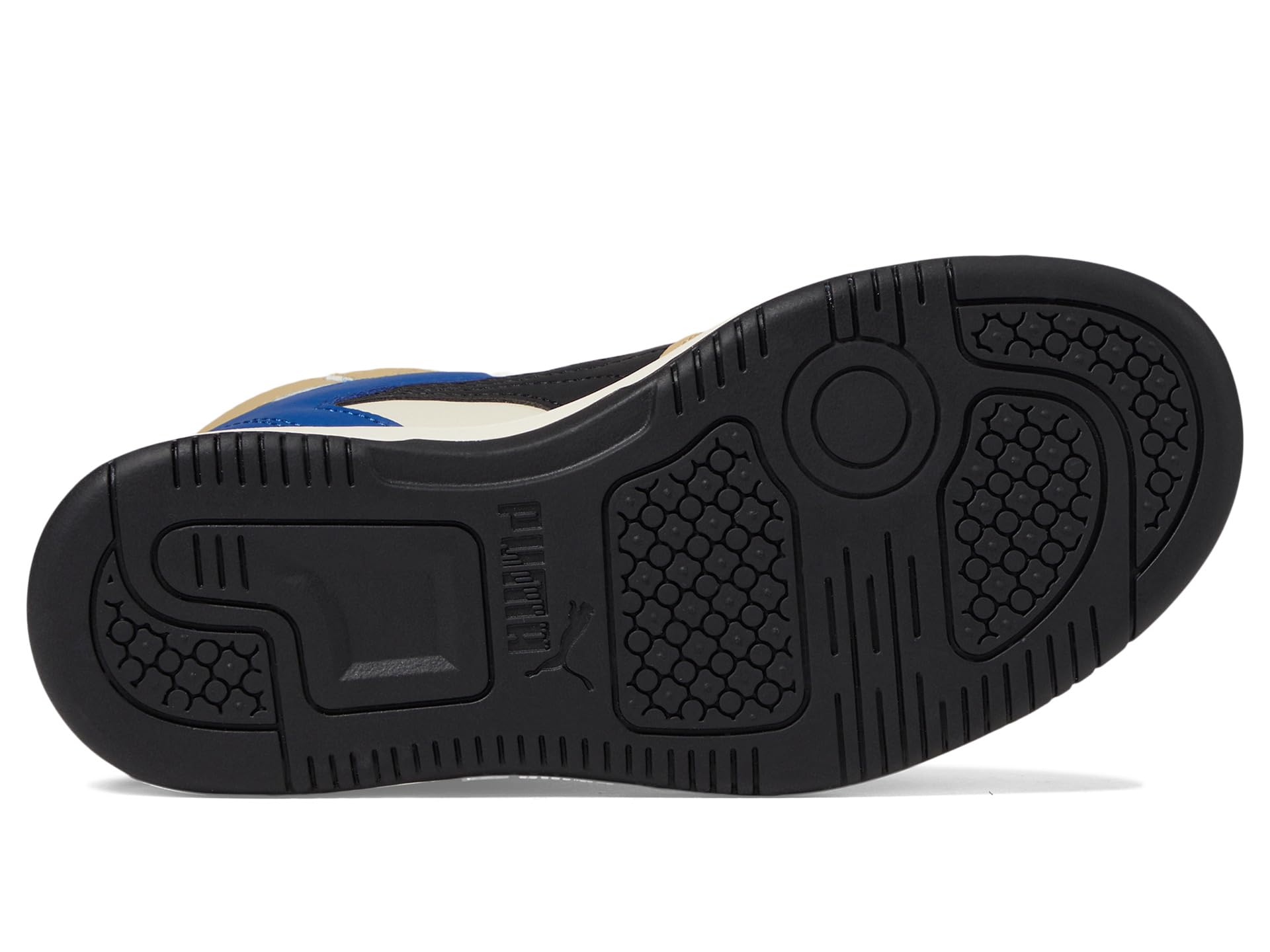 Puma Kids Rebound Layup Synthetic Leather Hook and Loop Sneakers (Little Kid) - Галерея 3