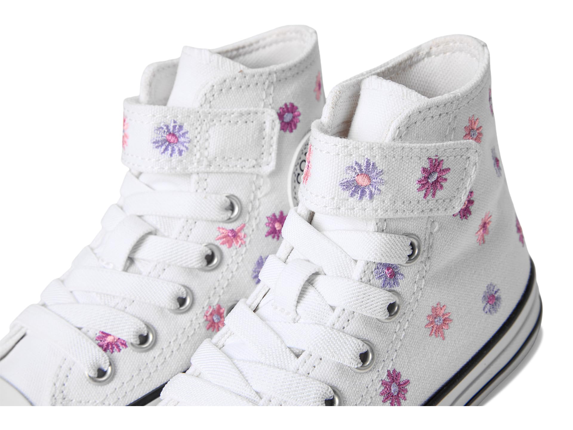 Chuck Taylor® All Star® All Over Florals Easy-On (Little Kid) - Галерея 6