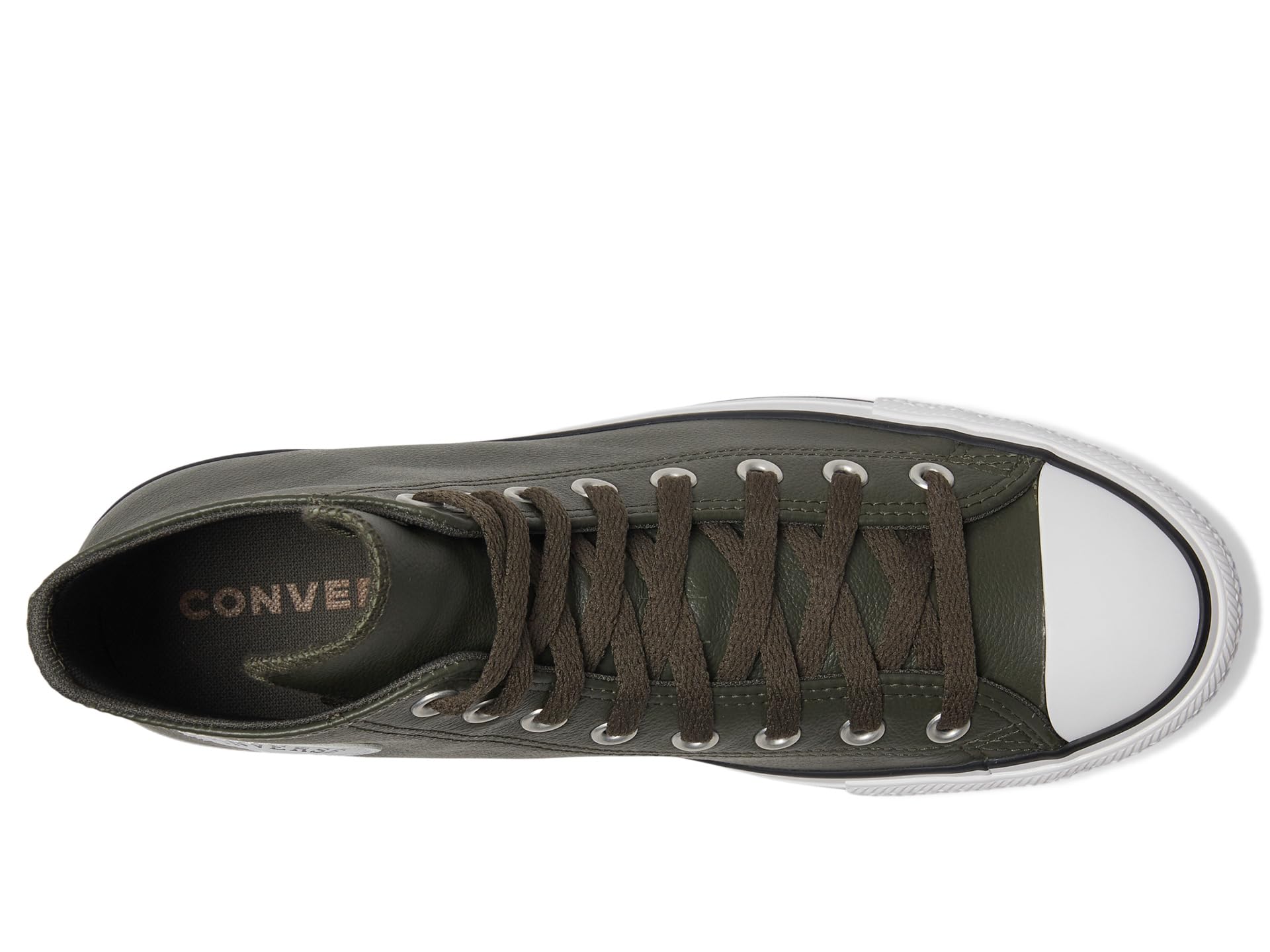 Chuck Taylor All Star Leather High Top Sneaker - Галерея 2