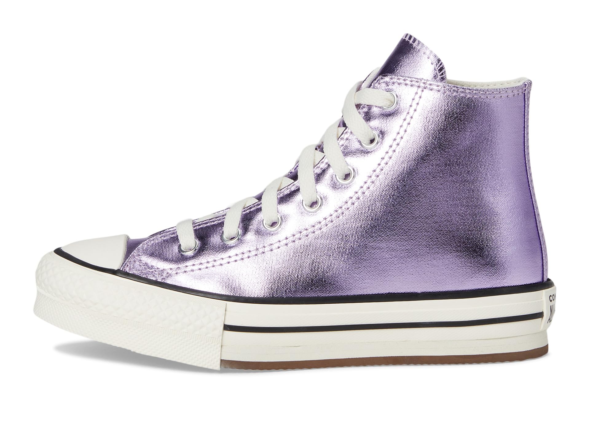 Chuck Taylor® All Star® Eva Lift Platform Metallic (Little Kid) - Галерея 4
