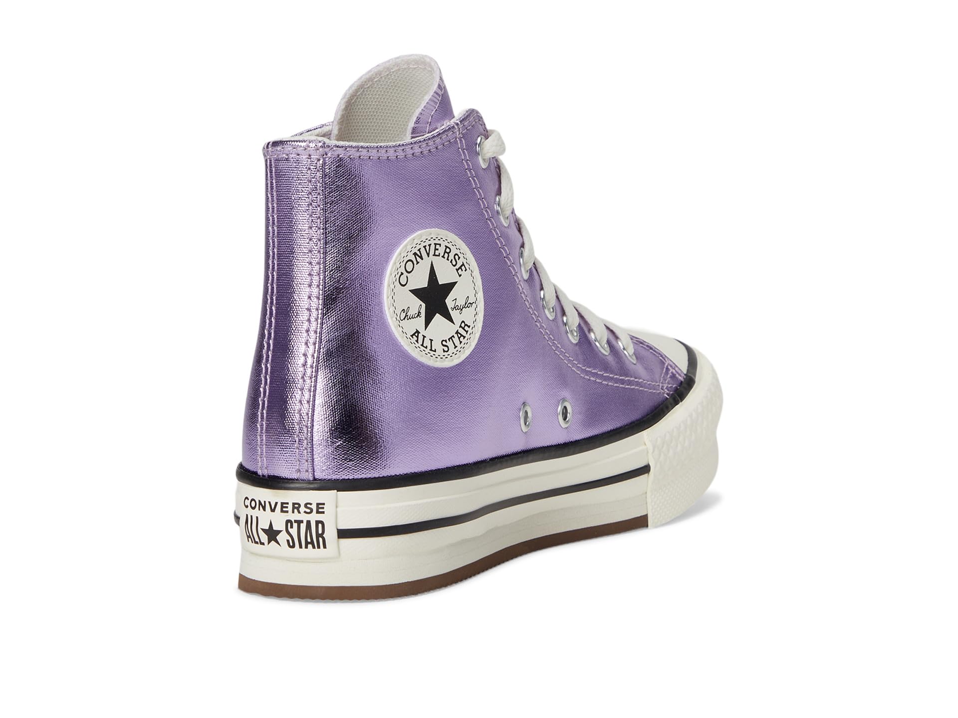 Chuck Taylor® All Star® Eva Lift Platform Metallic (Little Kid) - Галерея 5