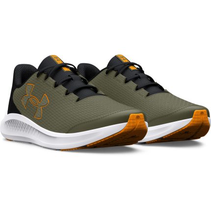 Grade School Charged Pursuit 3 Big Logo (Big Kid)