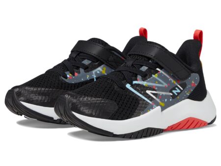 Rave Run v2 Bungee Lace with Top Strap (Little Kid/Big Kid)