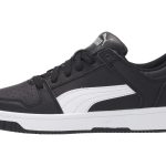 Puma Kids Rebound Layup Lo Synthetic Leather Sneakers (Big Kid)